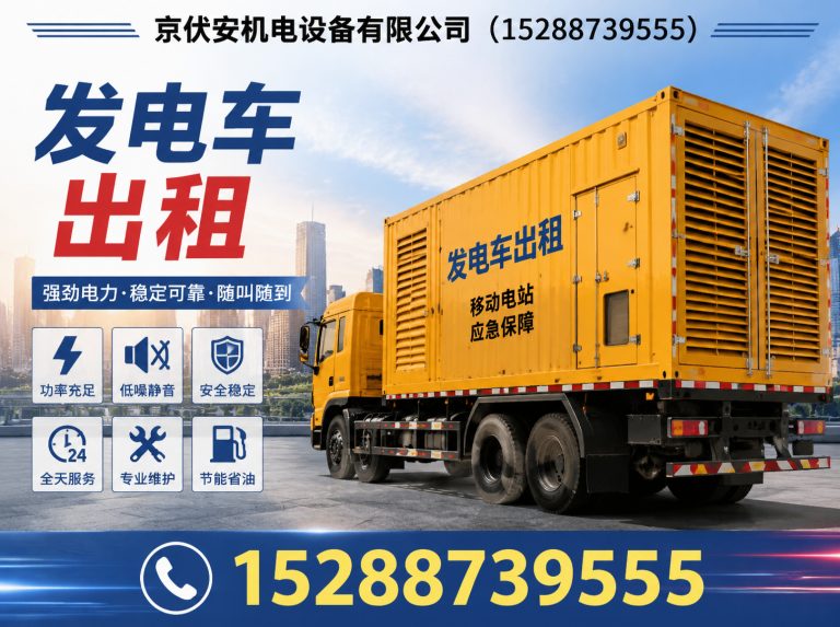 长沙柴油发电机组出租展示图